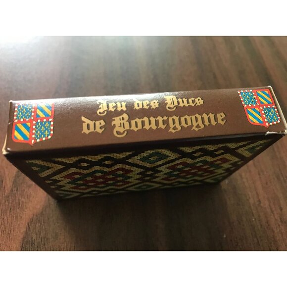 Vtg Set Of French Historical Playing Cards Jeu Des Ducs De Bourgogne - Jeu De 54 - Picture 6 of 7